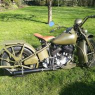 Harley Davidson U1200cc 1942 ex world War 2 only 2000 where built
