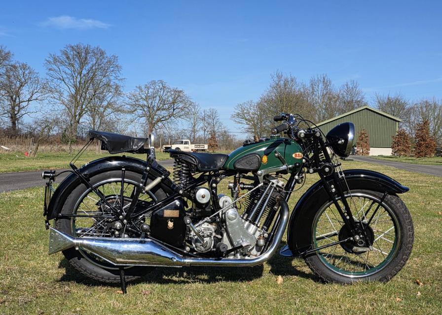 Bsa 600cc ohv Sloper 1935 M35-11 danisch papers