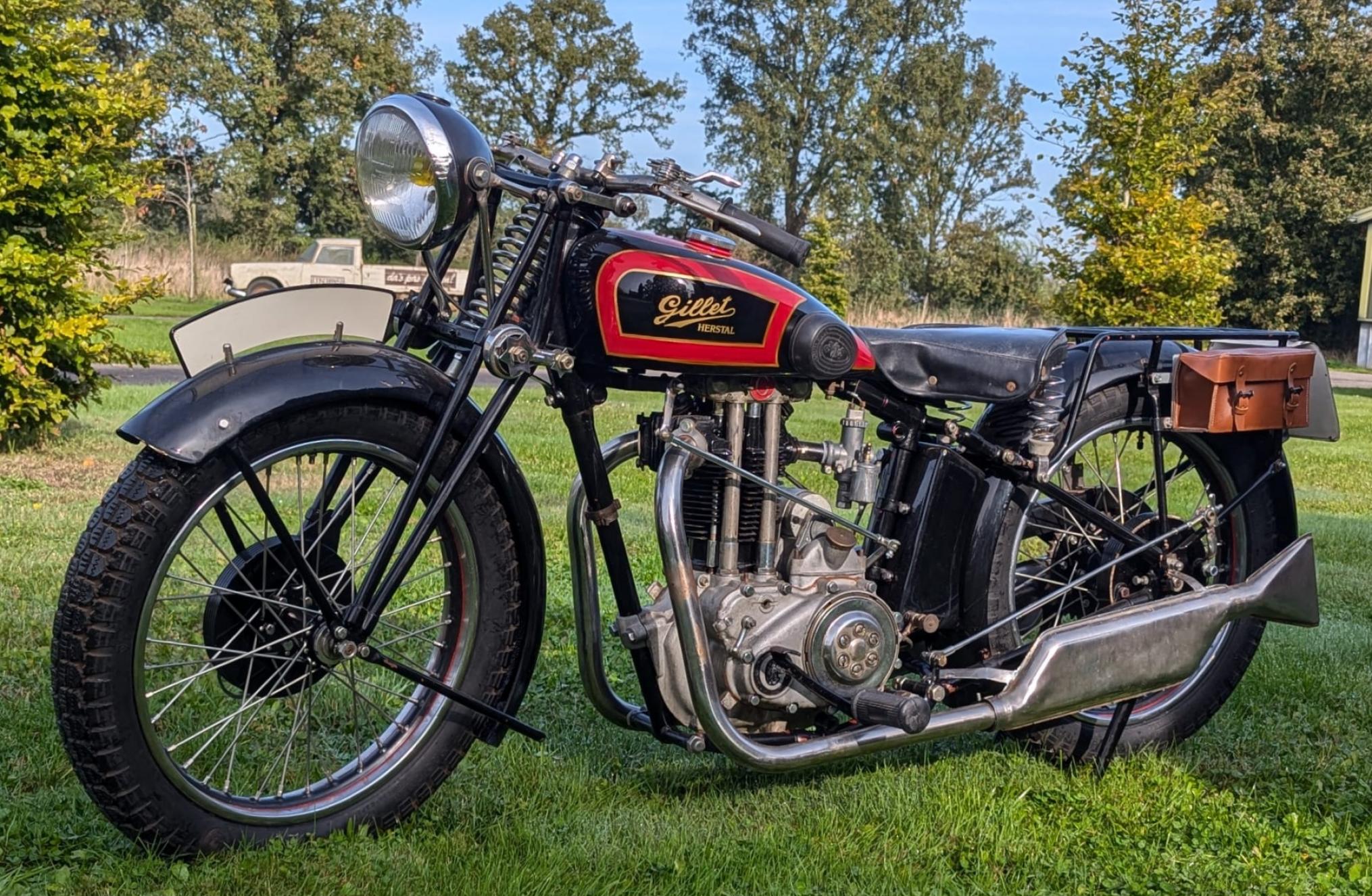 Gillet 600cc OHV Supersport 1933 matching numbers | Dutch Lion Motorbikes