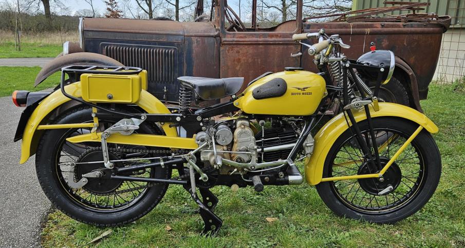 Moto Guzzi Superalce 500cc year 1956