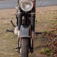 DKW RT250/2 year 1955 with dutch registration papers in first paint