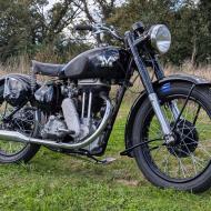 Matchless G3L 1949 in beautiful restored condition with dutch registration papers