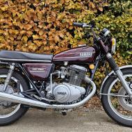 Yamaha TX750 Twin 1974 with dutch registration papers in first paint