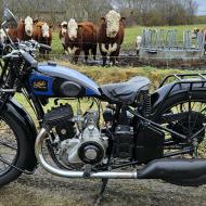 Gillet Herstal Confort 350cc 1933 matching numbers with dutch registration