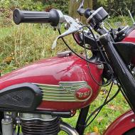 BSA C11 250cc 1951 with dutch registration