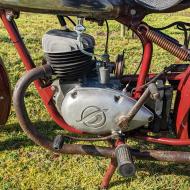 Hoffmann 125cc 1950 in first paint rare german machine