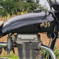 AJS 18CS Competition Scrambler 1958 swedisch papers