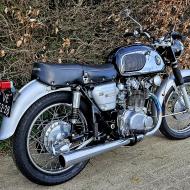 Honda K0 Cb450 Black Bomber 1967 with dutch registration