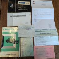 Triumph Herald 1965 with dutch registration papers