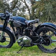 Matchless G3L 1949 in beautiful restored condition with dutch registration papers