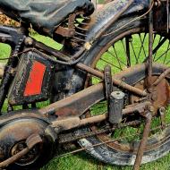 Terrot OS 250cc 1930 with french papers in beautiful first paint condition