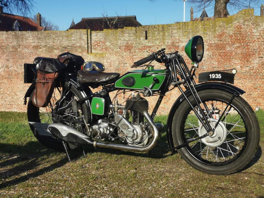 Magnat Debon BU 350cc 1935 with french registration papers