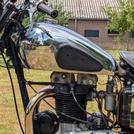 BSA 500cc A7 Tele Rigid 1948 with dutch registration papers