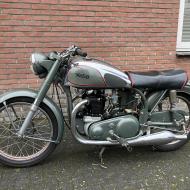 Norton 500cc Model 88 Dominator 1955 with dutch registration papers