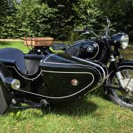 BMW R60 with Hollandia sidecar 1965 dutch registration papers