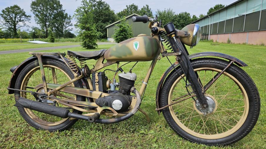 DKW Na 125cc 1945  Woll ex german Wehrmacht