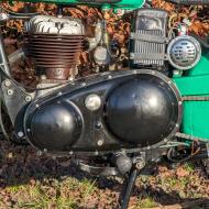 BSA C10L 1955 with dutch registration