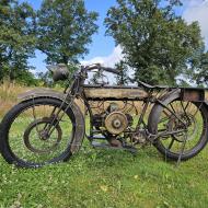 Douglas 2 3/4pk 350cc 1924 real australian barnfind running