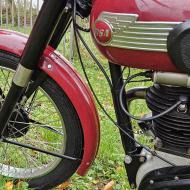 BSA C11 250cc 1951 with dutch registration