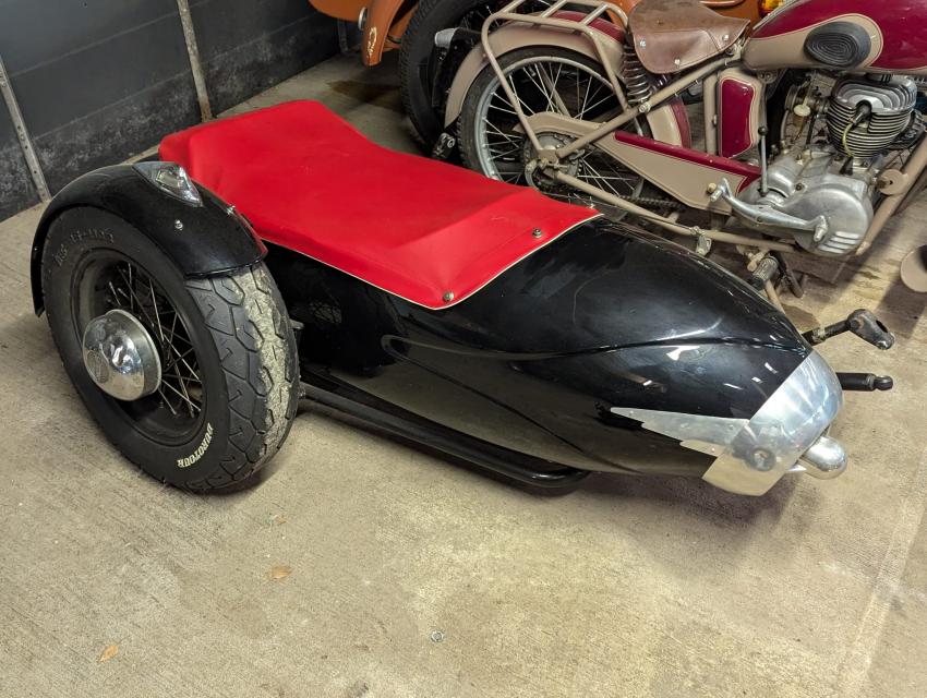 Duna sidecar in restored condition fits a Harley wla wlc for example