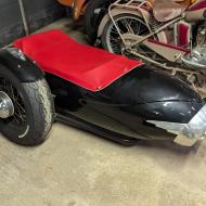 Duna sidecar in restored condition fits a Harley wla wlc for example